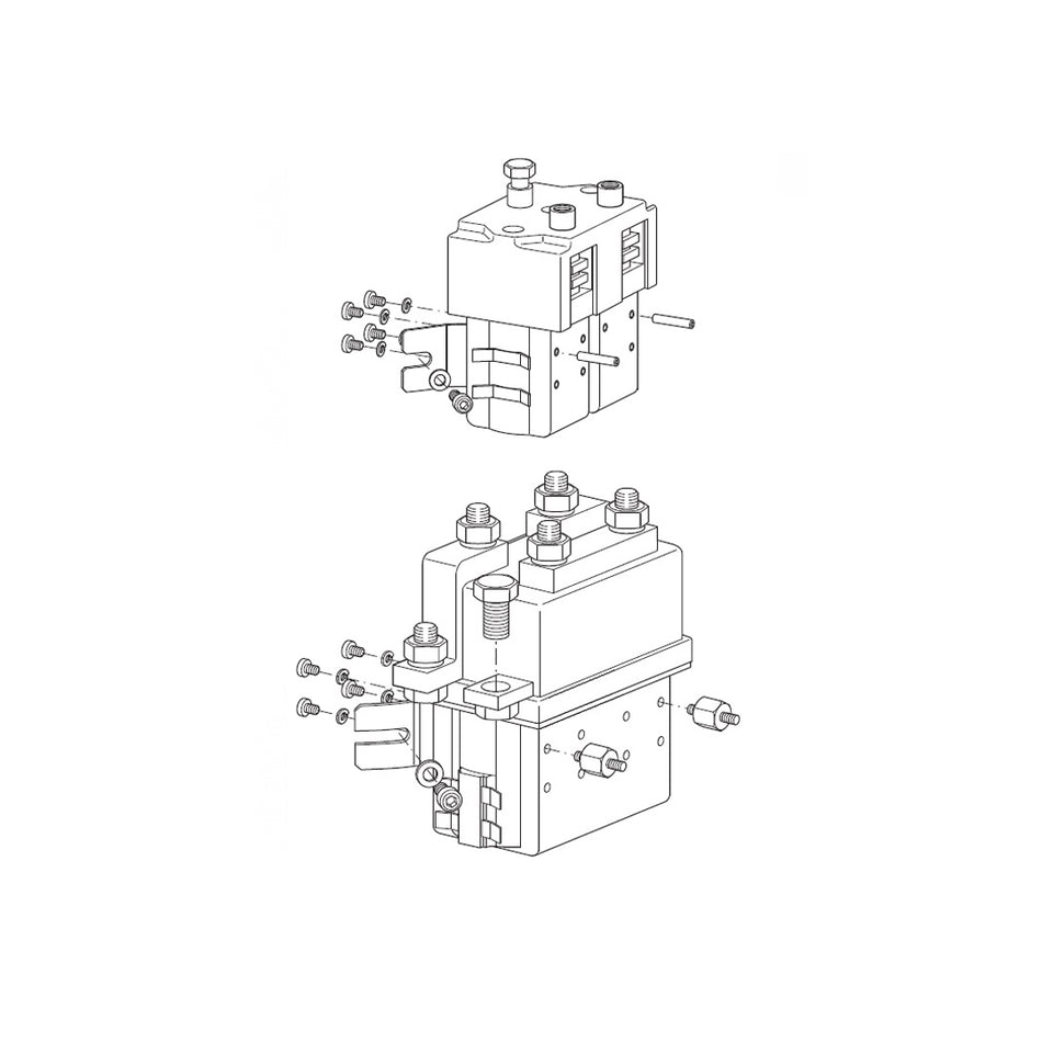 OSP KIT CASSETTA TELEINVERTITORE 150A 24V