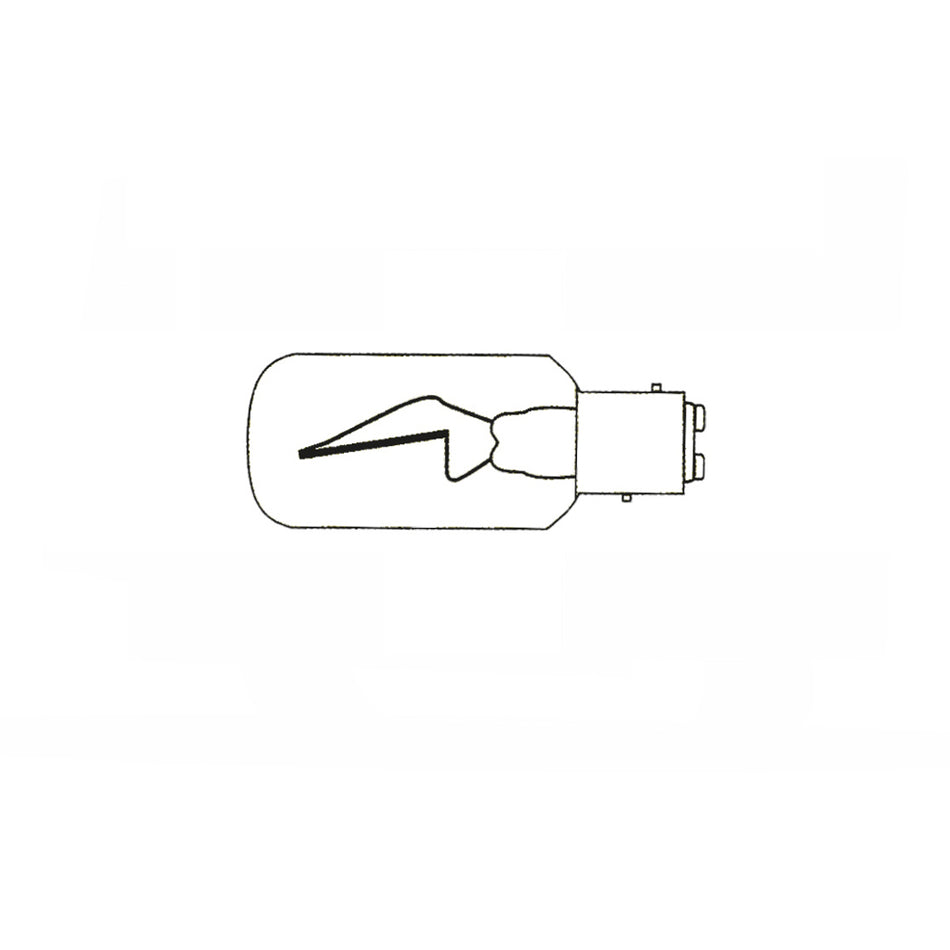 LONGLIFE BAY 15D LAMP. 24V 10W