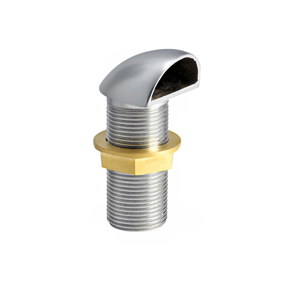 OBTURATEUR EN LAITON CHROMÉ 1/2"