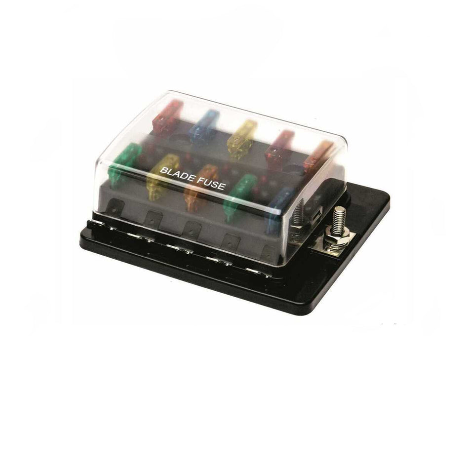 UNIVAL 10 FUSE HOLDER BOX