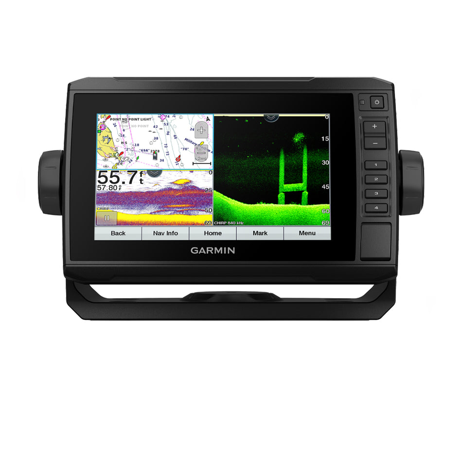 GARMIN ECHOMAP UHD 72CV CON TRASDUTTORE GT24UHD-TM