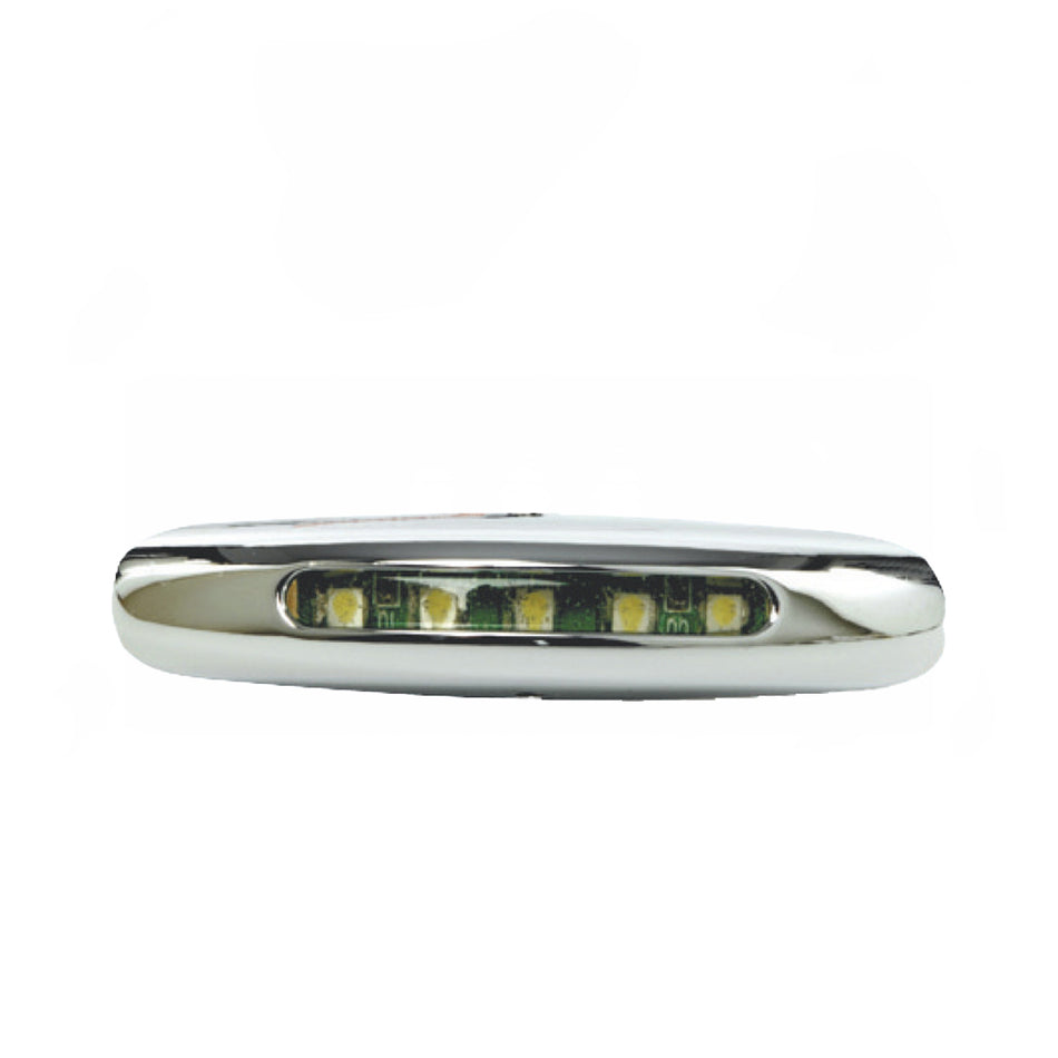 LUCE DI CORTESIA 5 LED 12V CROMATA