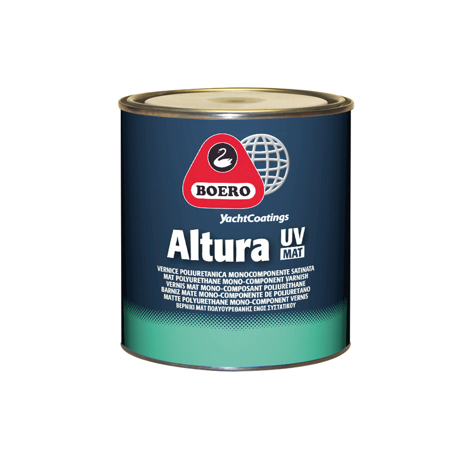 BOERO ALTURA UV MAT 750ML VERNICE SATINATA TRASPARENTE