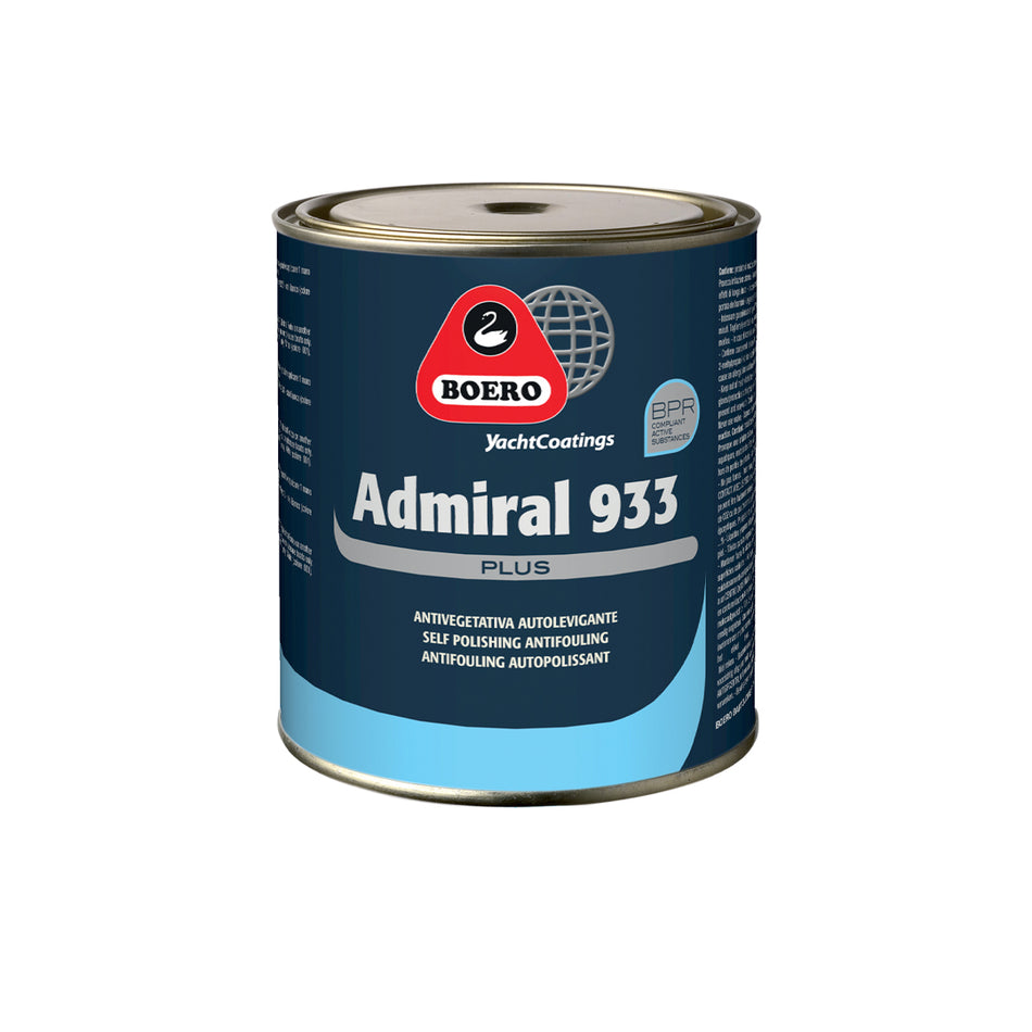 BOERO ADMIRAL 933 PLUS BIANCO 750ML ANTIVEGETATIVA AUTOLEVIGANTE