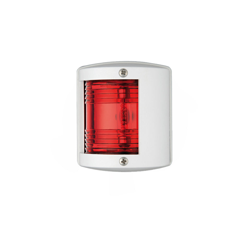 FANALE DI VIA U77 ROSSO 112,5° SINISTRO ABS BIANCO