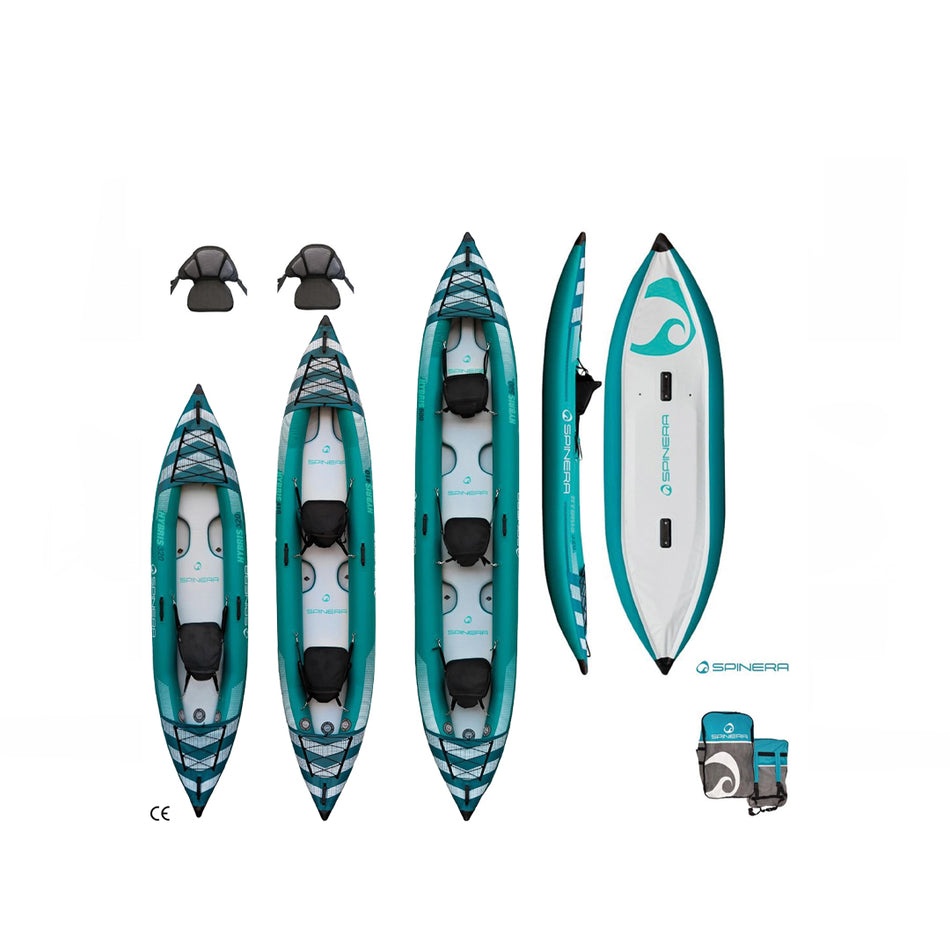 GONFIABILE KAYAK SPINERA HYBRIS 410X90 2 PERSONE
