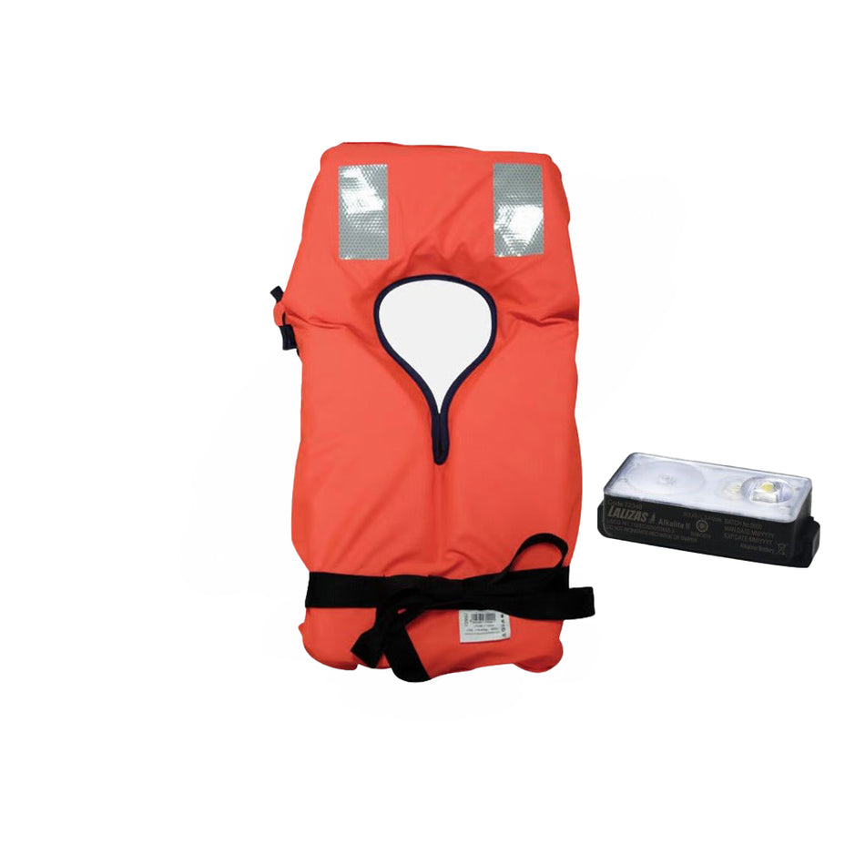 KIT SALVATAGGIO 8 GIUBBOTTI 100 N + 8 LUCI