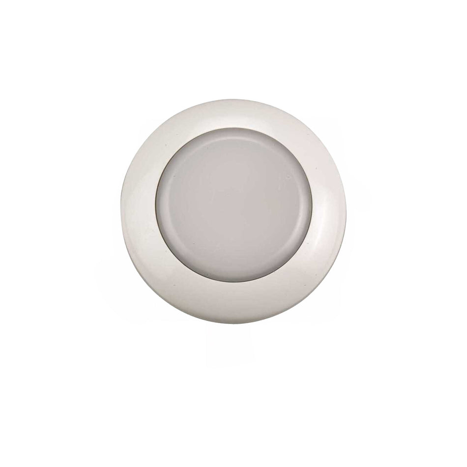 LUCE DA POZZETTO LED 12V IMP.IP67 PL B.CA D72MM<