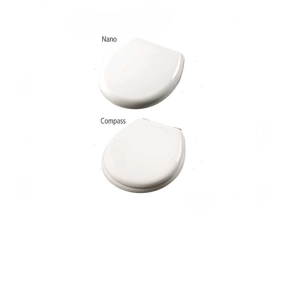 SEDUTA E COPERCHIO BIANCO COMACT COMPASS PE SOFT CLOSING