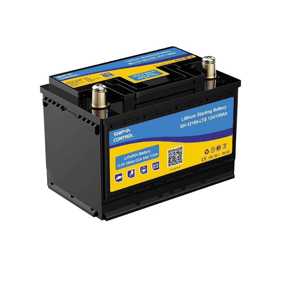 BATTERIA LITIO AVVIAMENTO 12V 105AH LiFePO4