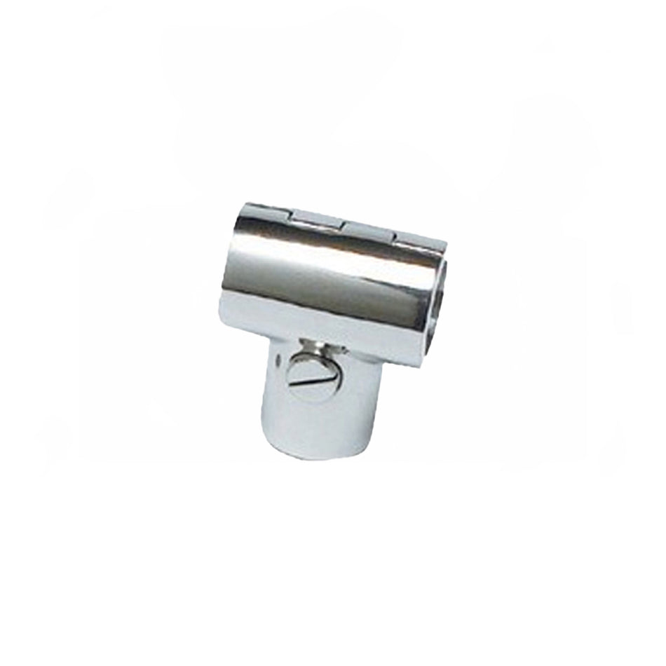 SUPPORTO APRIBILE A TEE INOX 90° 22MM