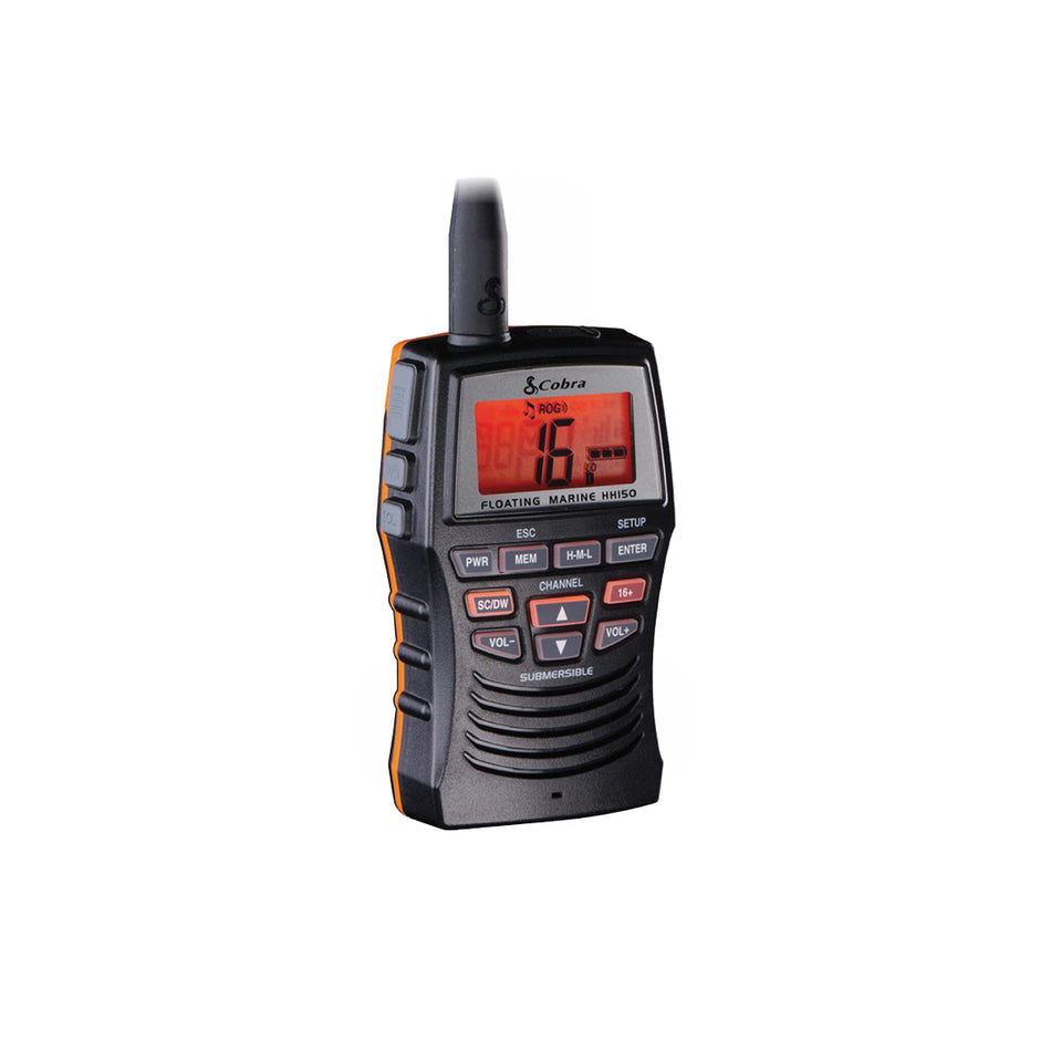 VHF PORTATILE COBRA MR HH150FLTE